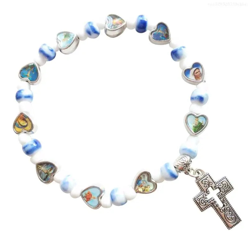 Cross Charm Bracelet