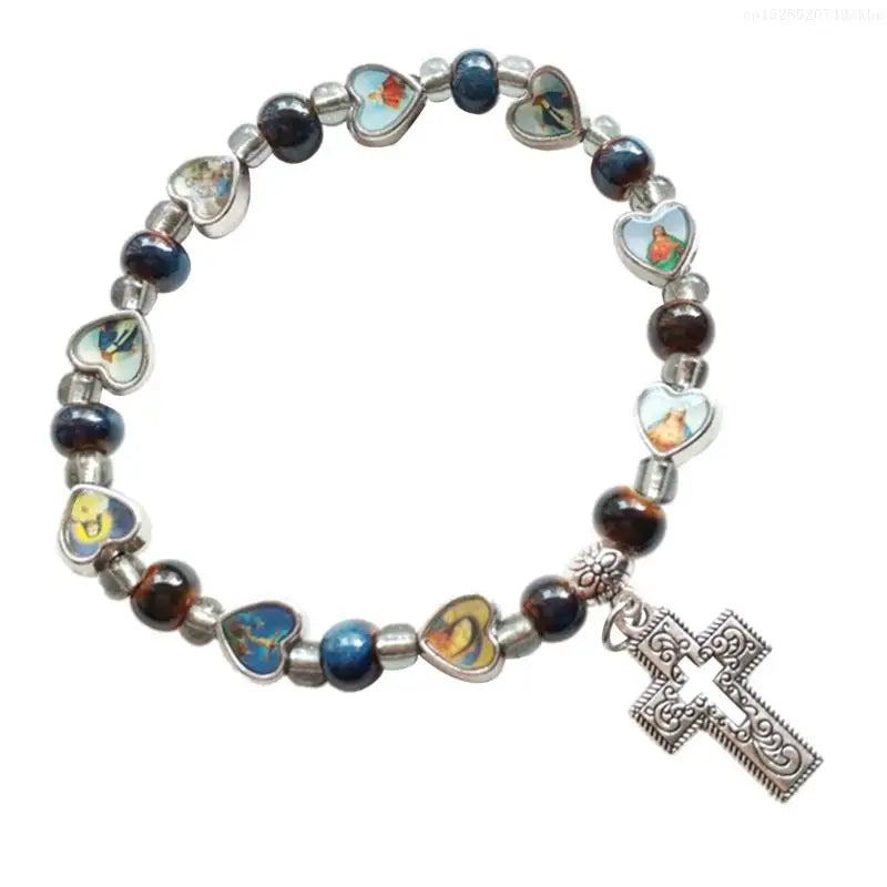 Cross Charm Bracelet