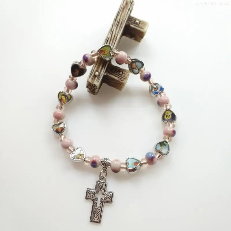 Cross Charm Bracelet