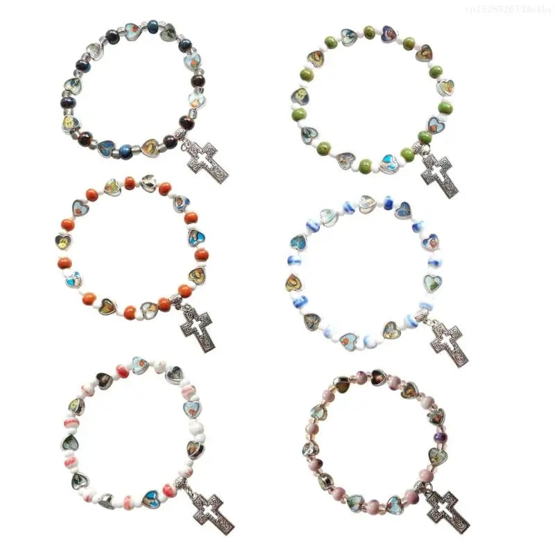 Cross Charm Bracelet