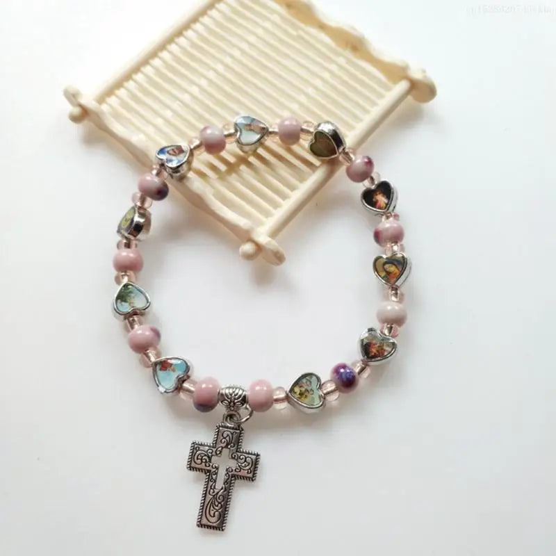 Cross Charm Bracelet