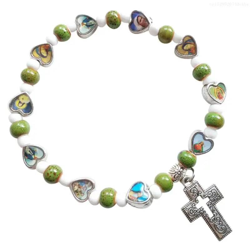 Cross Charm Bracelet