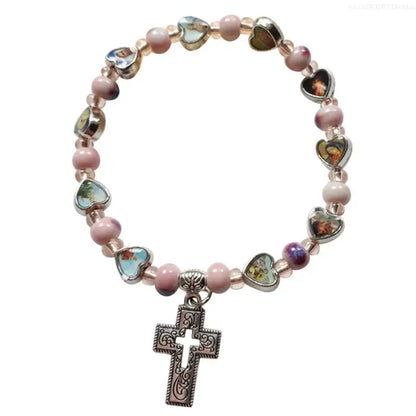 Cross Charm Bracelet
